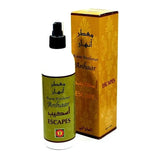 A bottle van Anhaar Escapes room freshener met verpakking van Kamerverfrisser Escapes